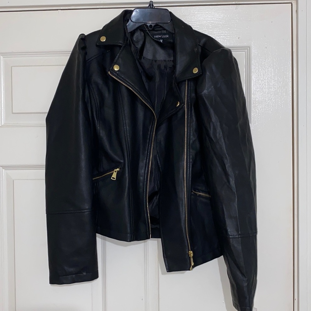 Leather jacket new with tags